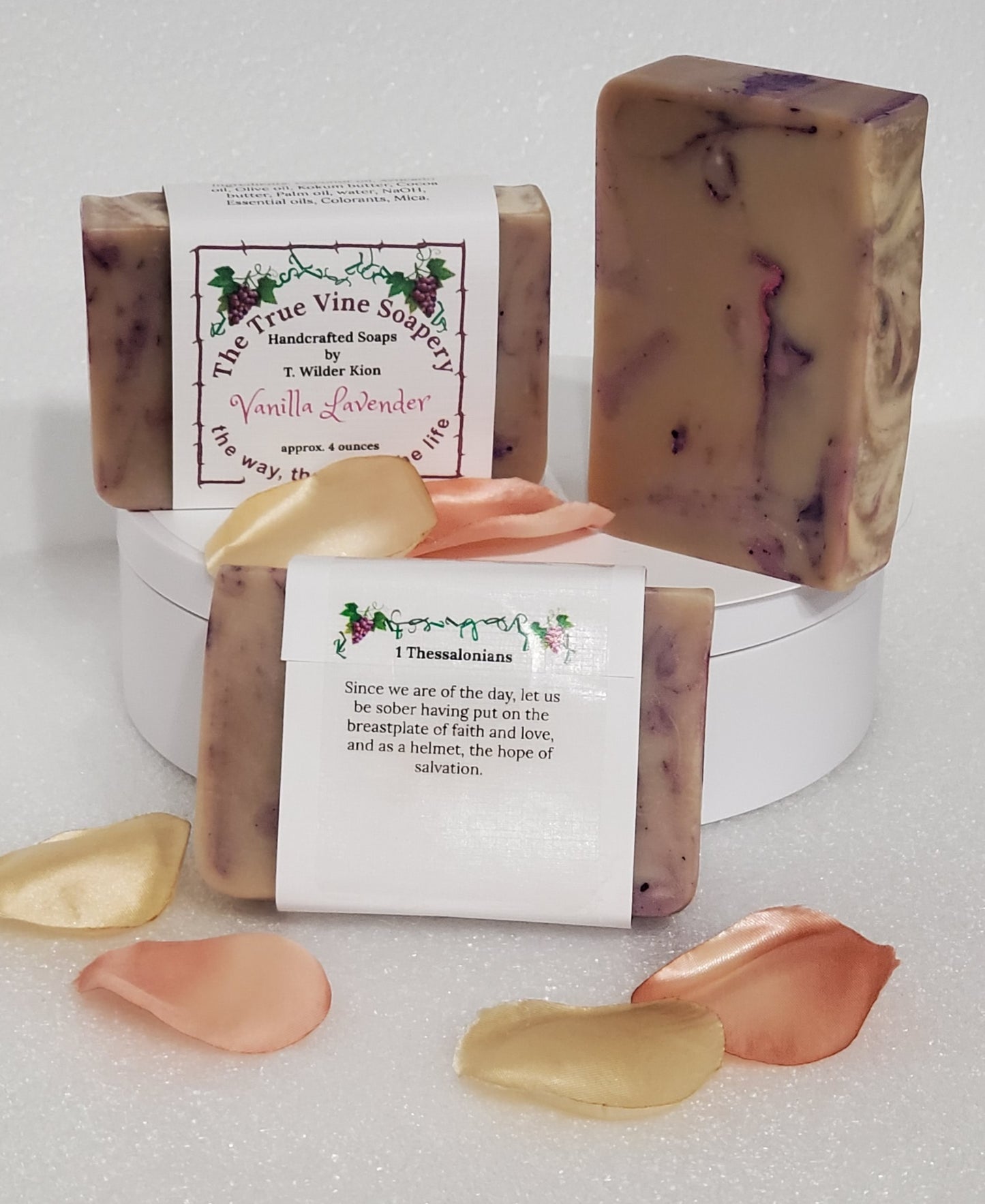 Vanilla Lavender Natural Homemade Soap