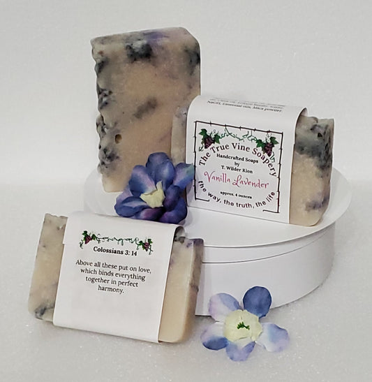 Vanilla Lavender Natural Homemade Soap