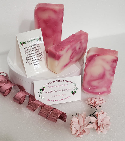 Rose Natural Homemade Soap