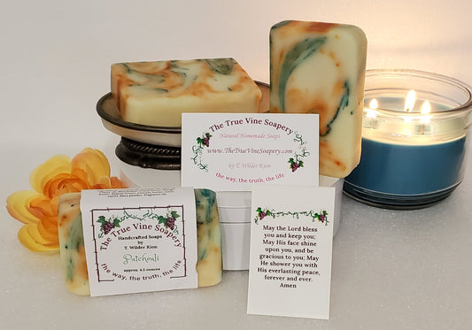 Patchouli Natural Homemade Soap