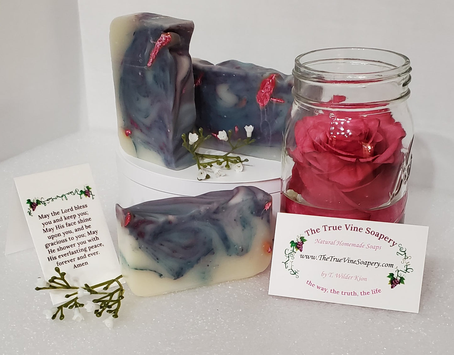 Rose Pedal Natural Homemade Soap