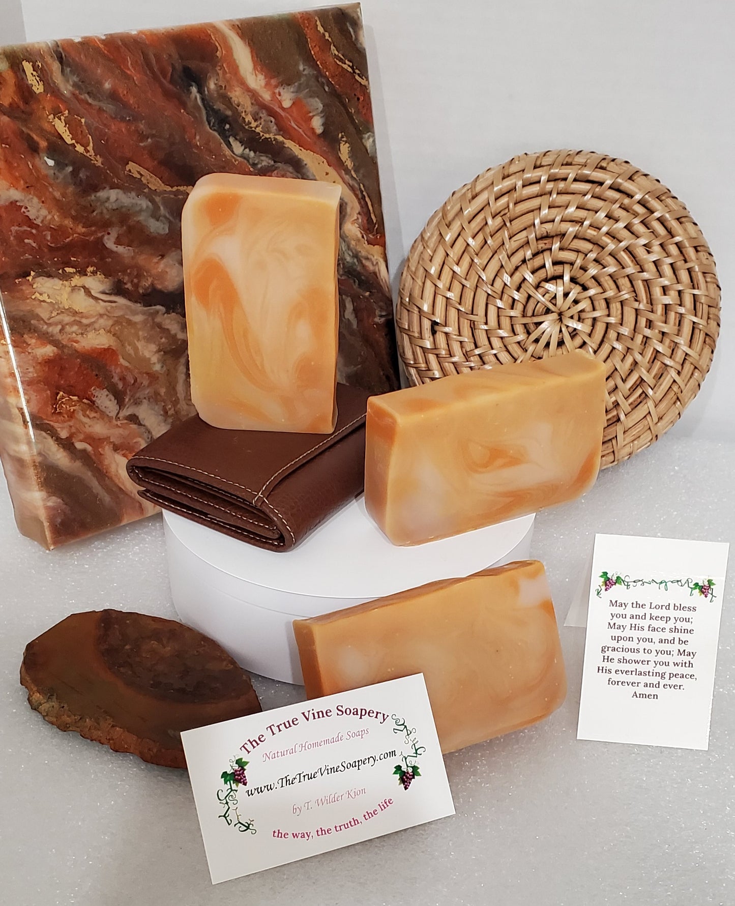 Sandalwood & Amber Natural Homemade Soap